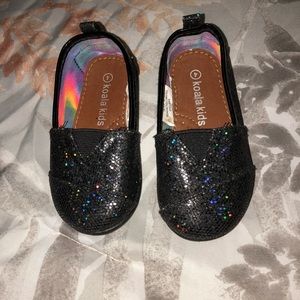 ✨Sparkling Black Hard Bottom Shoes ✨